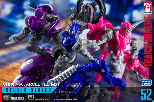 Studio Series 52 Arcee Chromia Elita 1, 3 Pack Hi Res Toy Gallery By IAMNOFIRE  (1 of 18)